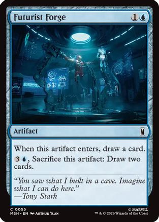 Futurist Forge (MSH-055) - Marvel Super Heroes | Grognard Games