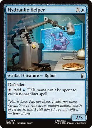 Hydraulic Helper (MSH-057) - Marvel Super Heroes | Grognard Games