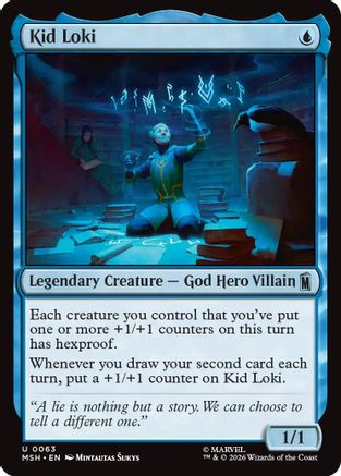 Kid Loki (MSH-063) - Marvel Super Heroes Foil | Grognard Games
