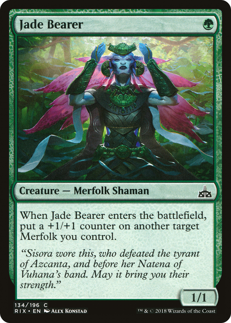 Jade Bearer [Rivals of Ixalan] | Grognard Games