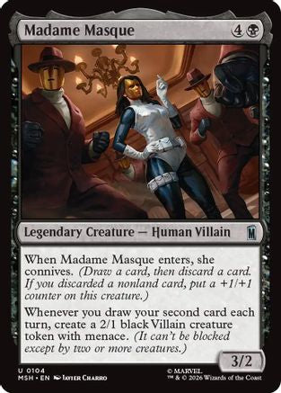 Madame Masque (MSH-104) - Marvel Super Heroes | Grognard Games