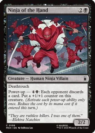 Ninja of the Hand (MSH-108) - Marvel Super Heroes | Grognard Games