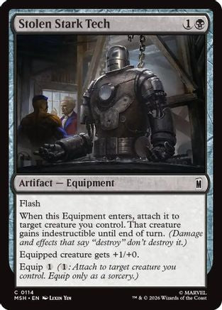 Stolen Stark Tech (MSH-114) - Marvel Super Heroes | Grognard Games