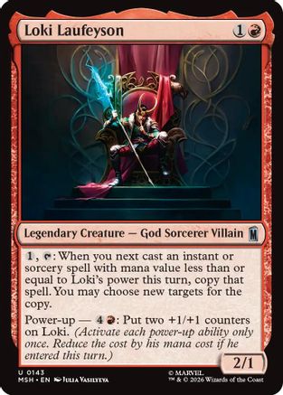 Loki Laufeyson (MSH-143) - Marvel Super Heroes Foil | Grognard Games