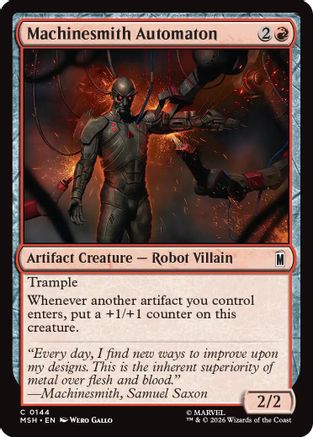 Machinesmith Automaton (MSH-144) - Marvel Super Heroes Foil | Grognard Games