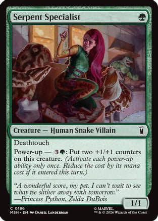 Serpent Specialist (MSH-186) - Marvel Super Heroes Foil | Grognard Games