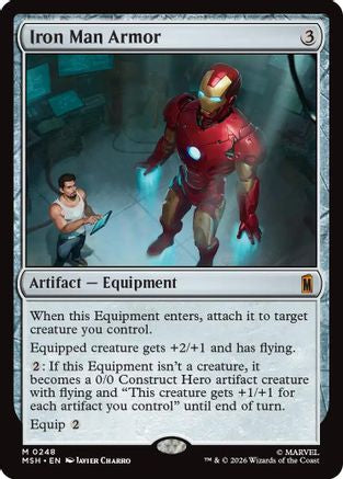 Iron Man Armor (MSH-248) - Marvel Super Heroes | Grognard Games