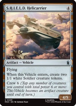 S.H.I.E.L.D. Helicarrier (MSH-249) - Marvel Super Heroes | Grognard Games