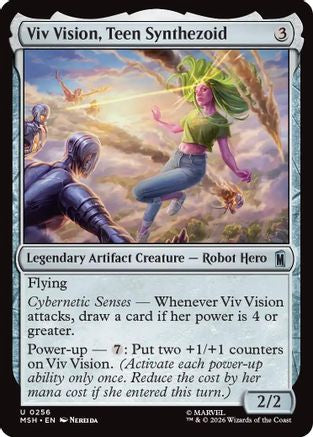 Viv Vision, Teen Synthezoid (MSH-256) - Marvel Super Heroes | Grognard Games