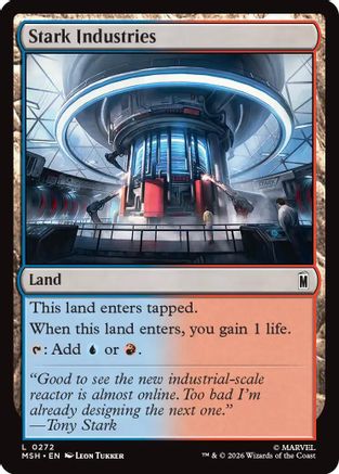 Stark Industries (MSH-272) - Marvel Super Heroes Foil | Grognard Games