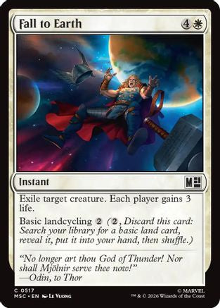 Fall to Earth (MSC-517) - Commander: Marvel Super Heroes | Grognard Games