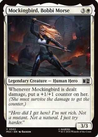 Mockingbird, Bobbi Morse (0522) (MSC-522) - Commander: Marvel Super Heroes Foil | Grognard Games