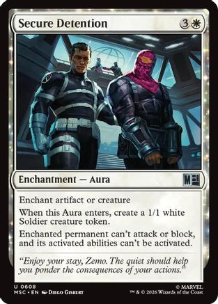 Secure Detention (MSC-608) - Commander: Marvel Super Heroes | Grognard Games