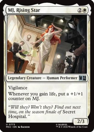 MJ, Rising Star (MSC-773) - Commander: Marvel Super Heroes | Grognard Games