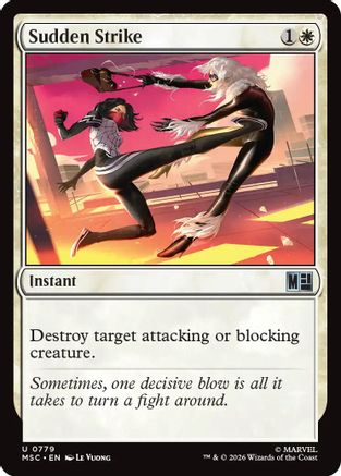 Sudden Strike (MSC-779) - Commander: Marvel Super Heroes | Grognard Games