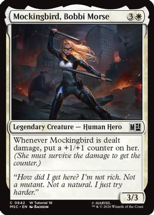 Mockingbird, Bobbi Morse (0842) (MSC-842) - Commander: Marvel Super Heroes | Grognard Games