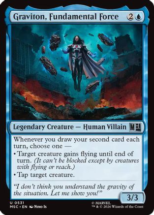 Graviton, Fundamental Force (MSC-531) - Commander: Marvel Super Heroes Foil | Grognard Games