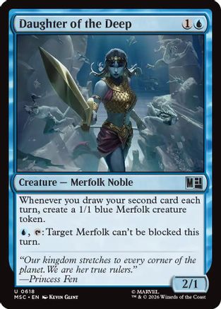 Daughter of the Deep (MSC-618) - Commander: Marvel Super Heroes | Grognard Games