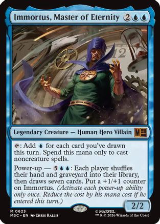 Immortus, Master of Eternity (MSC-623) - Commander: Marvel Super Heroes | Grognard Games