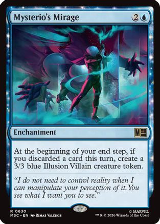 Mysterio's Mirage (MSC-630) - Commander: Marvel Super Heroes Foil | Grognard Games
