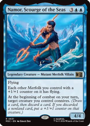 Namor, Scourge of the Seas (MSC-631) - Commander: Marvel Super Heroes | Grognard Games