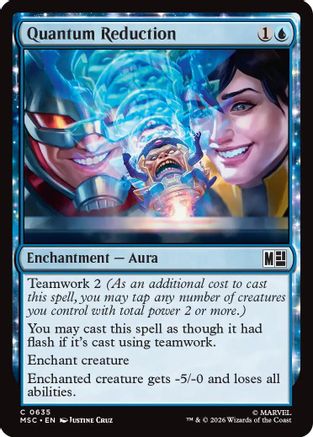 Quantum Reduction (MSC-635) - Commander: Marvel Super Heroes | Grognard Games