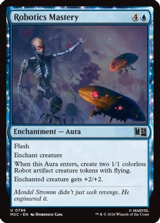 Robotics Mastery (MSC-786) - Commander: Marvel Super Heroes Foil | Grognard Games