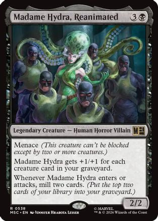 Madame Hydra, Reanimated (MSC-538) - Commander: Marvel Super Heroes Foil | Grognard Games