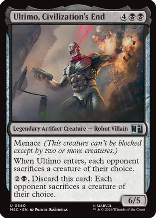 Ultimo, Civilization's End (MSC-540) - Commander: Marvel Super Heroes Foil | Grognard Games