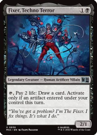 Fixer, Techno Terror (MSC-656) - Commander: Marvel Super Heroes | Grognard Games
