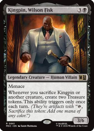 Kingpin, Wilson Fisk (MSC-661) - Commander: Marvel Super Heroes | Grognard Games