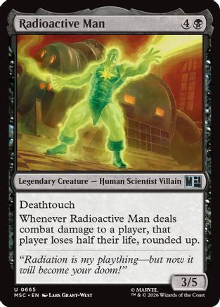 Radioactive Man (MSC-665) - Commander: Marvel Super Heroes | Grognard Games