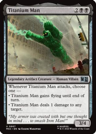 Titanium Man (MSC-667) - Commander: Marvel Super Heroes | Grognard Games