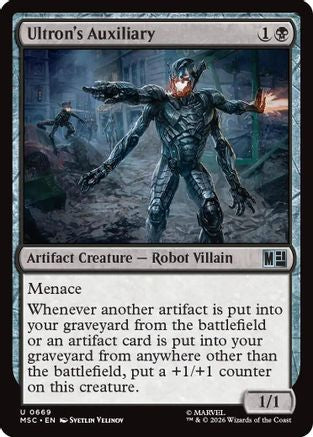 Ultron's Auxiliary (MSC-669) - Commander: Marvel Super Heroes | Grognard Games
