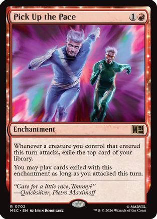 Pick Up the Pace (MSC-702) - Commander: Marvel Super Heroes | Grognard Games