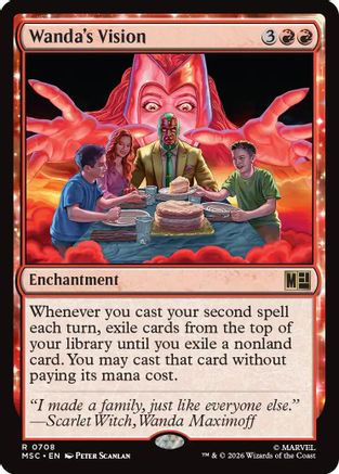 Wanda's Vision (MSC-708) - Commander: Marvel Super Heroes | Grognard Games