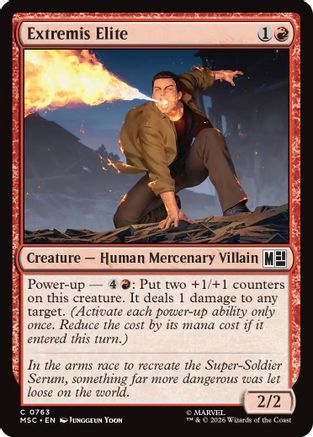 Extremis Elite (MSC-763) - Commander: Marvel Super Heroes Foil | Grognard Games