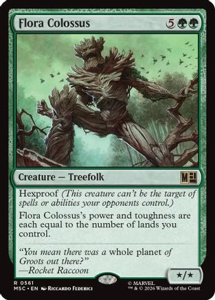Flora Colossus (MSC-561) - Commander: Marvel Super Heroes Foil | Grognard Games