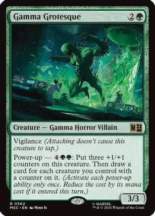 Gamma Grotesque (MSC-562) - Commander: Marvel Super Heroes | Grognard Games