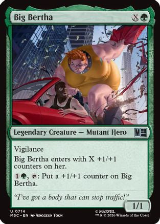 Big Bertha (MSC-714) - Commander: Marvel Super Heroes Foil | Grognard Games