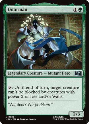 Doorman (MSC-720) - Commander: Marvel Super Heroes | Grognard Games