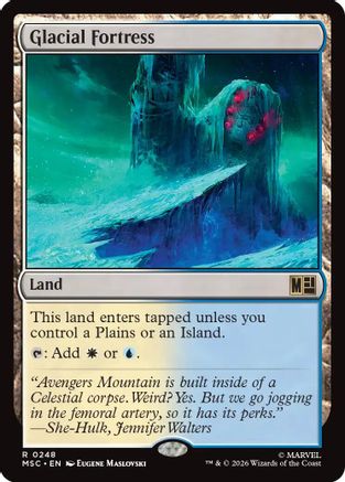 Glacial Fortress (MSC-248) - Commander: Marvel Super Heroes | Grognard Games