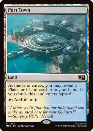 Port Town (MSC-256) - Commander: Marvel Super Heroes | Grognard Games