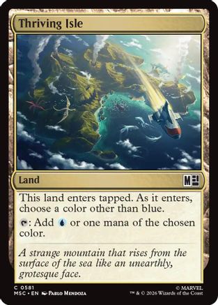 Thriving Isle (MSC-581) - Commander: Marvel Super Heroes | Grognard Games