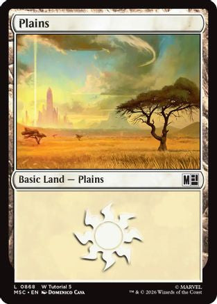Plains (0868) (MSC-868) - Commander: Marvel Super Heroes | Grognard Games