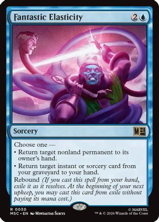 Fantastic Elasticity (MSC-030) - Commander: Marvel Super Heroes | Grognard Games
