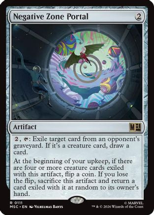 Negative Zone Portal (MSC-111) - Commander: Marvel Super Heroes | Grognard Games