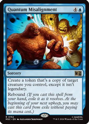 Quantum Misalignment (MSC-152) - Commander: Marvel Super Heroes | Grognard Games