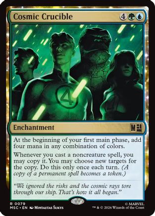 Cosmic Crucible (MSC-079) - Commander: Marvel Super Heroes | Grognard Games