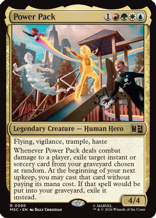 Power Pack (MSC-090) - Commander: Marvel Super Heroes | Grognard Games